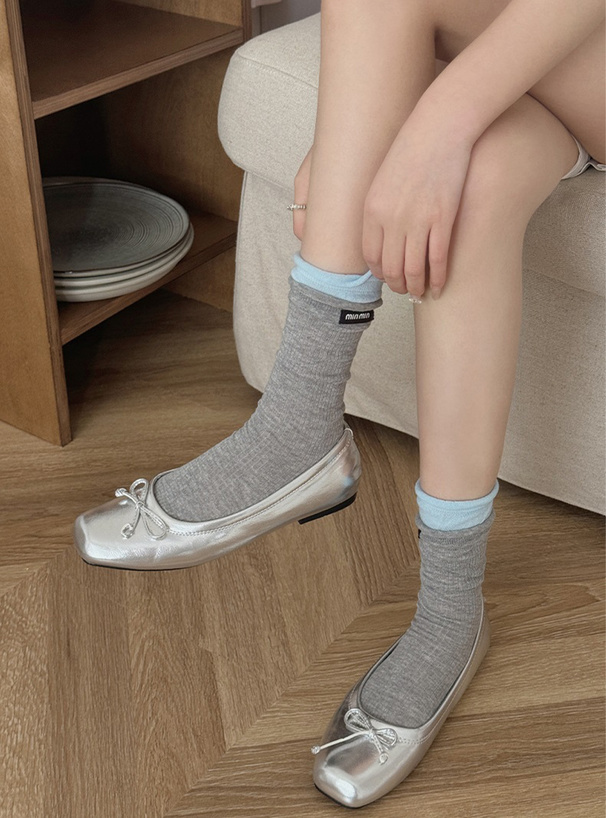 ロゴ配色リブソックス