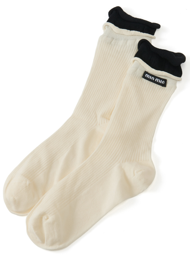 ロゴ配色リブソックス