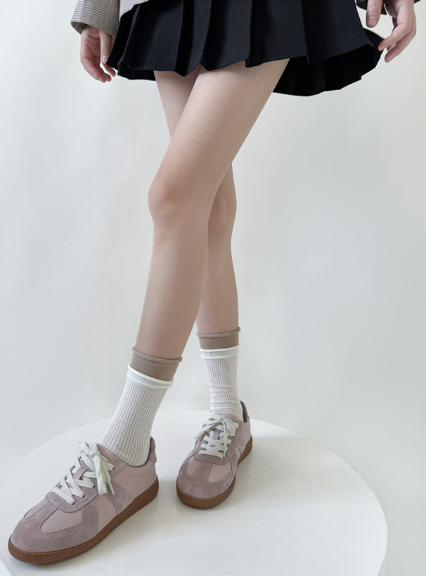 配色リブソックス