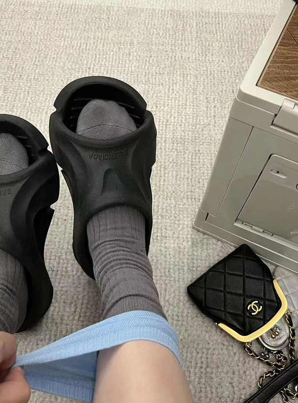 配色リブソックス