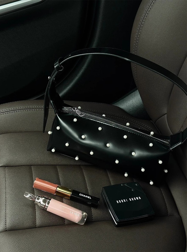 パールスクエアハンドバッグ