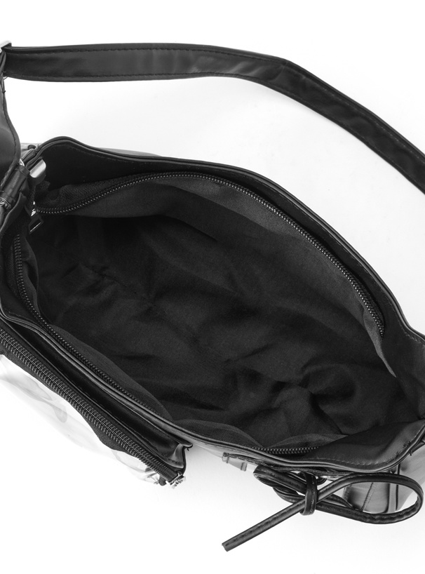 クリアポケットショルダーバッグ