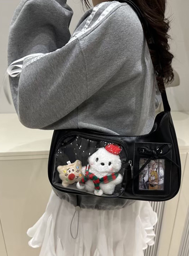 クリアポケットショルダーバッグ[sda304] | レディースファッション