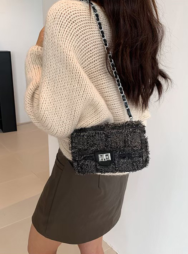 ツイードミニショルダーバッグ[sda306] | レディースファッション通販