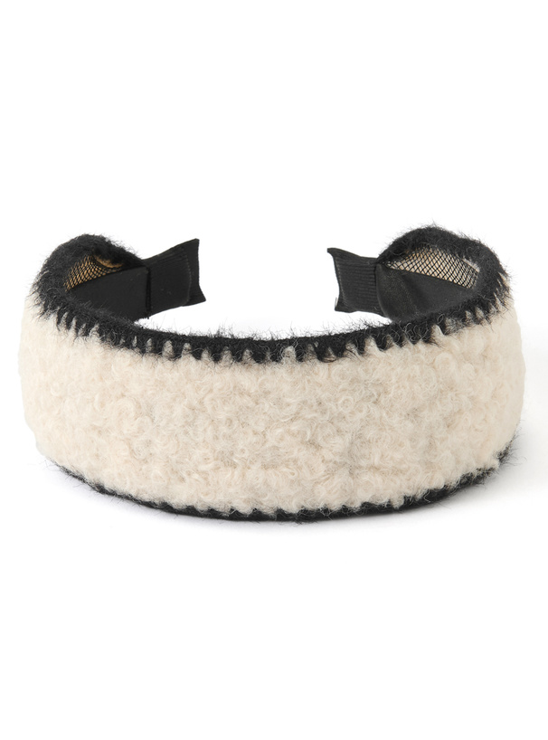 ボアステッチカチューシャ