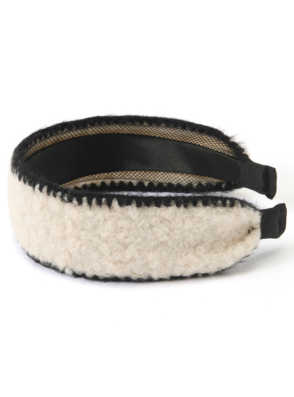 ボアステッチカチューシャ