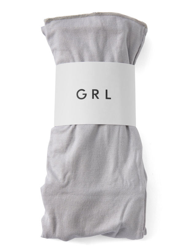 レースアップハイソックス