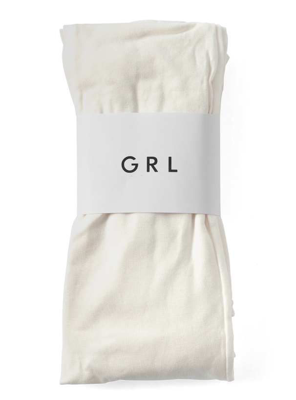 レースアップハイソックス