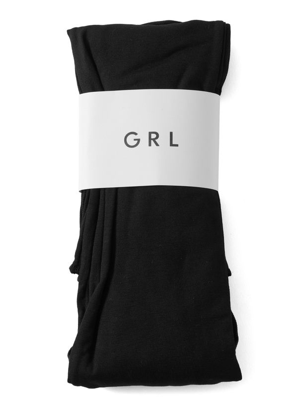 レースアップハイソックス