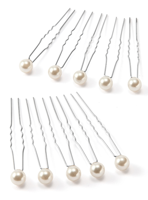 パールヘアピン10点セット