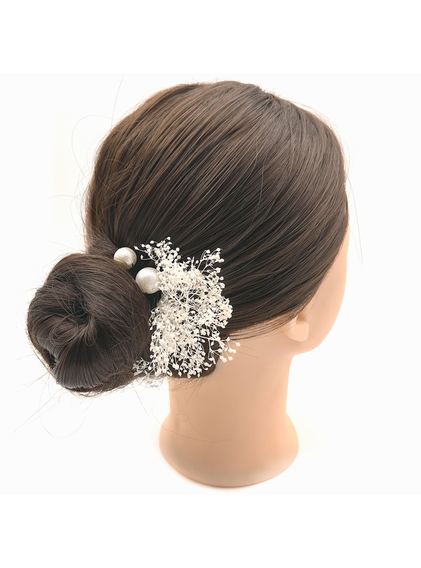 フラワー×パールヘアピン3点セット