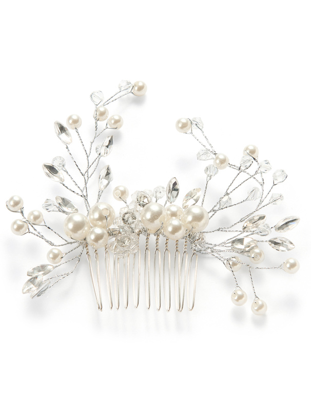 ビジューパールヘアコーム