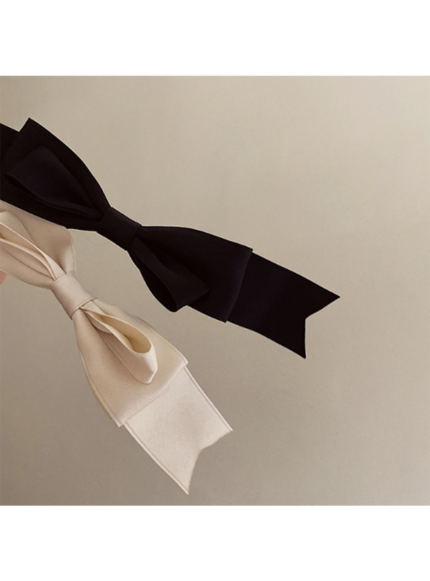 ダブルリボンバレッタ