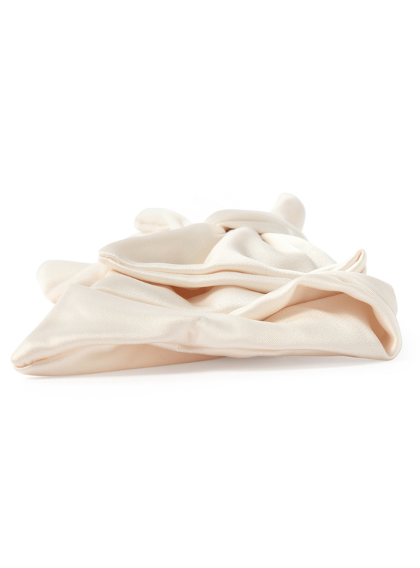 サテンビッグリボンバレッタ