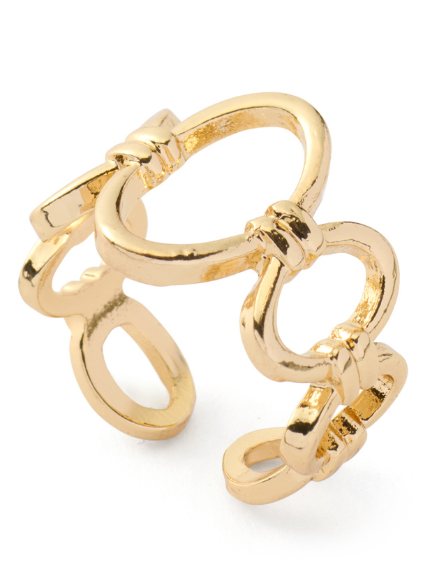 チェーンオーバルリング2点セット