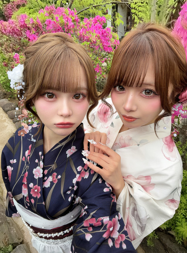 フラワーコサージュヘアクリップ