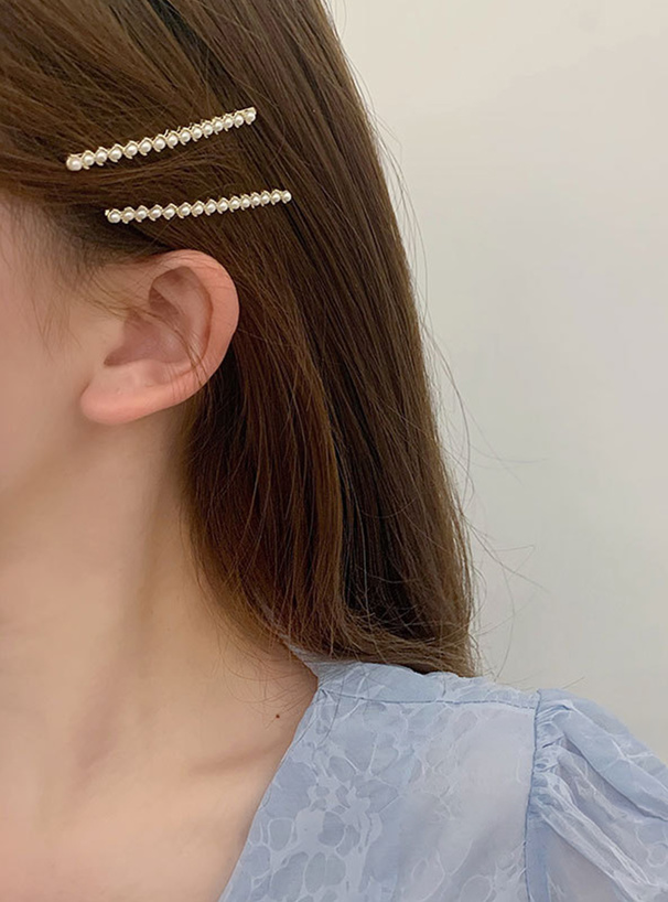 パールヘアピン4点セット