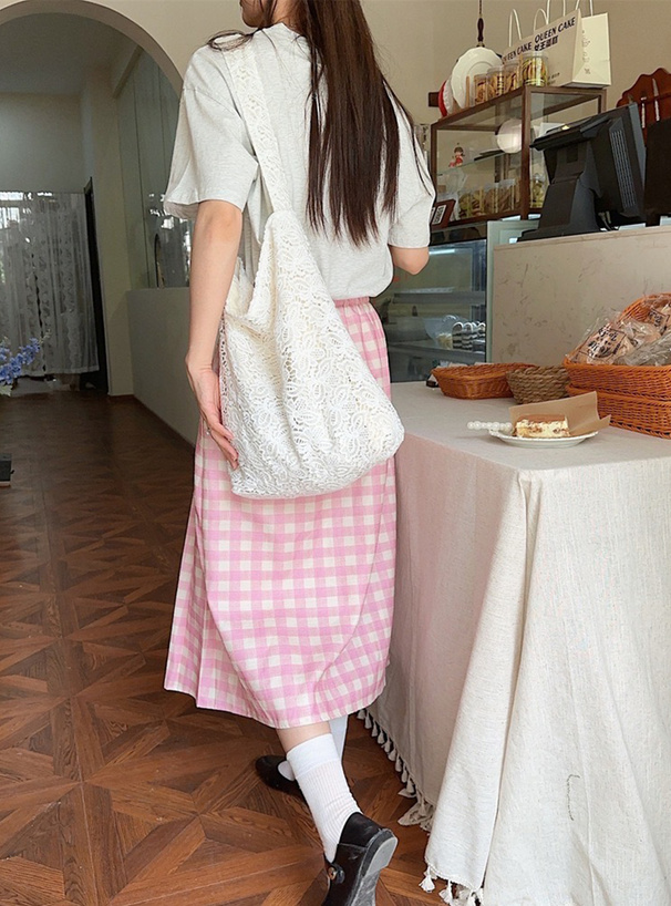 フラワーレーストートバッグ