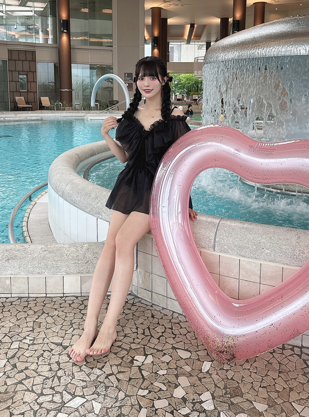 2Wayシアーワンピース水着