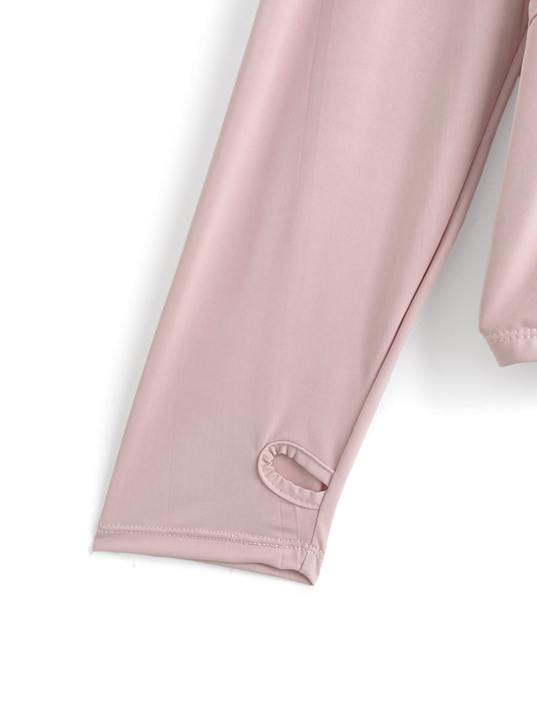 サムホール付きラッシュガードパーカー