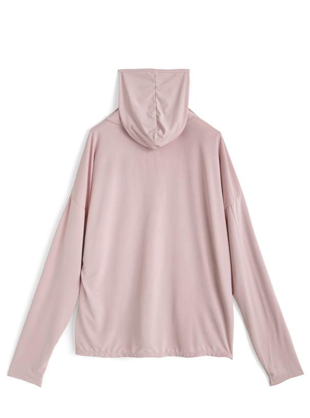 サムホール付きラッシュガードパーカー