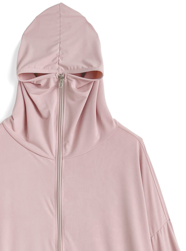 サムホール付きラッシュガードパーカー