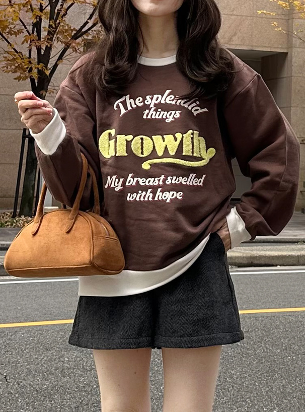 サガラロゴ刺繍スウェットトップス[sf1116] | レディース