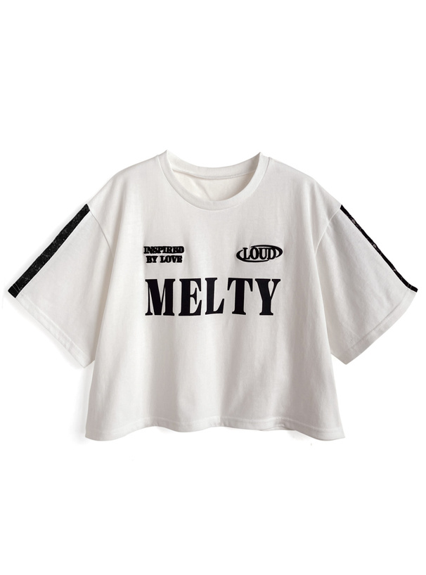 レースラインロゴTシャツ