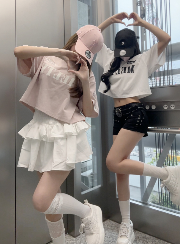 レースラインロゴTシャツ