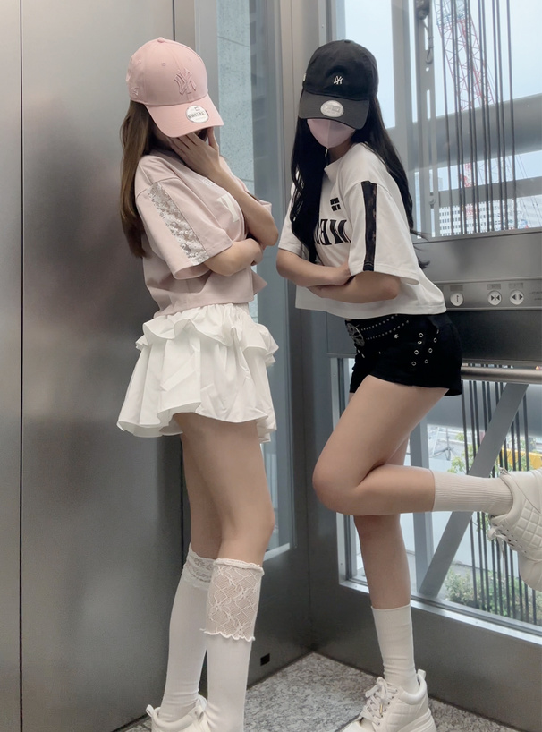レースラインロゴTシャツ