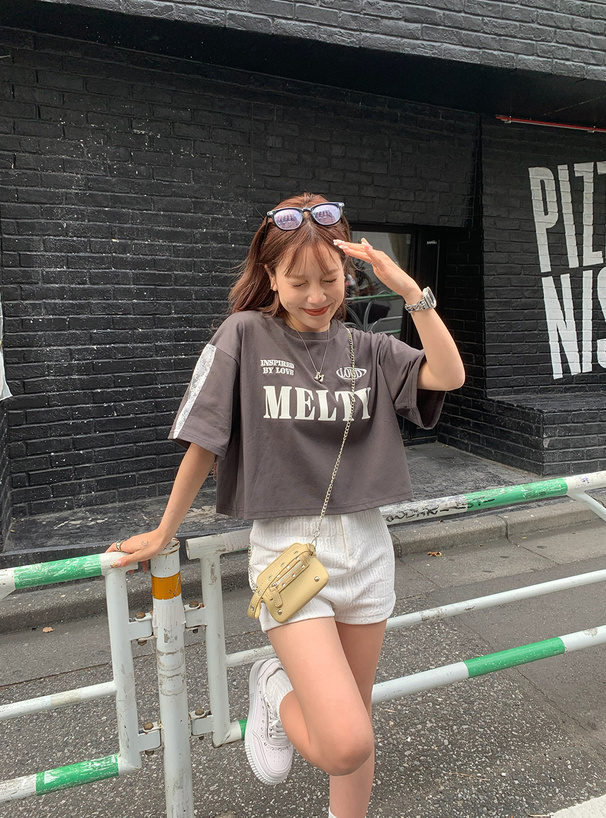 レースラインロゴTシャツ