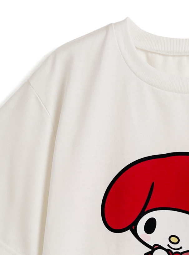 サンリオキャラクターズ マイメロディ50周年プリントTシャツ
