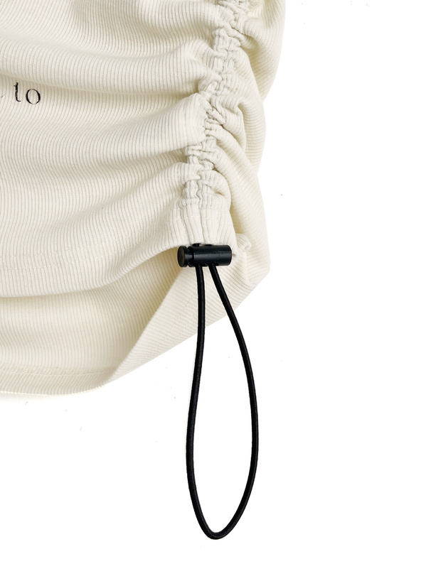 ストロベリーロゴプリントドロストTシャツ