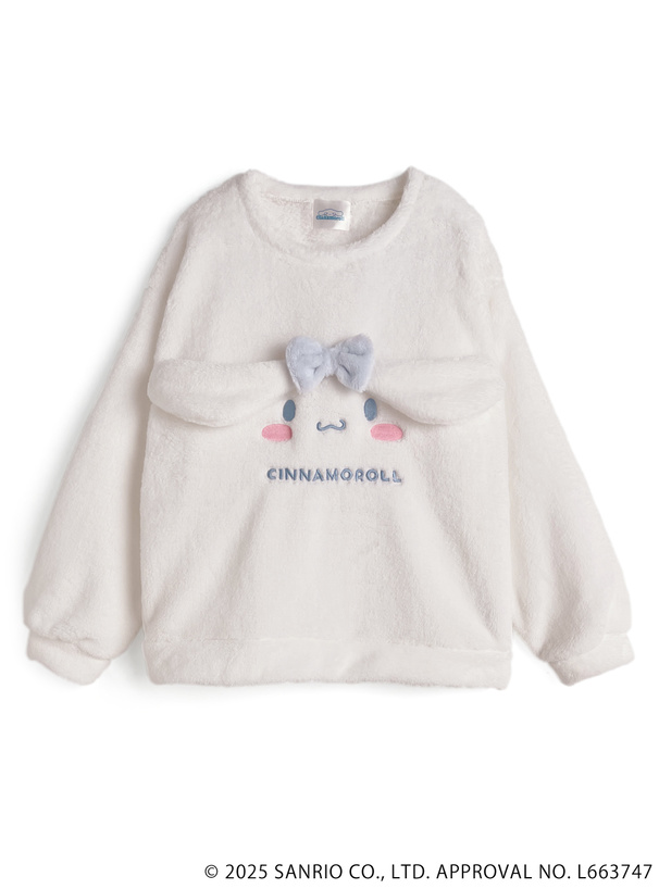 サンリオキャラクターズ シナモロールボアセットアップ[sf1170
