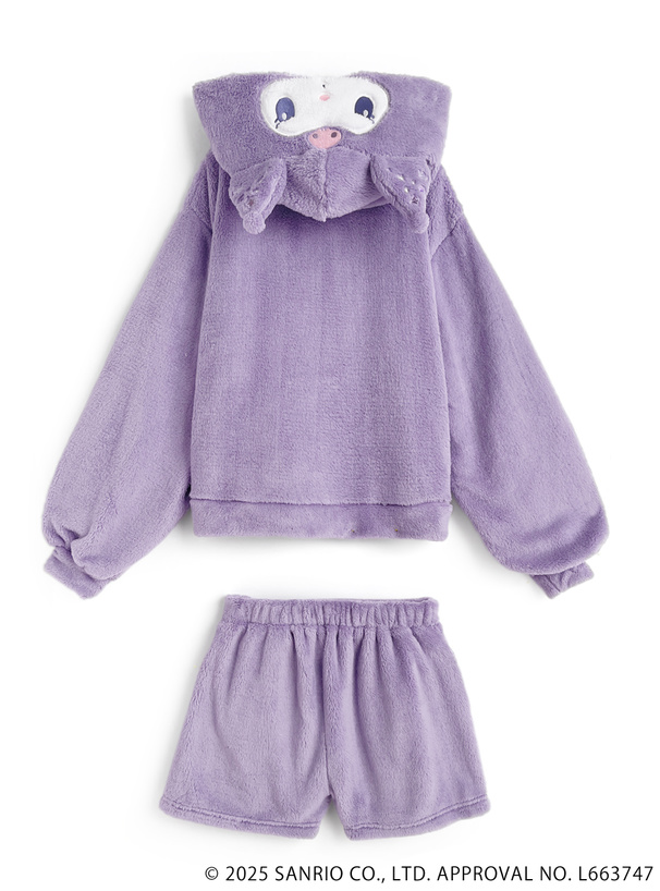 サンリオキャラクターズ クロミフードボアセットアップ[sf1173