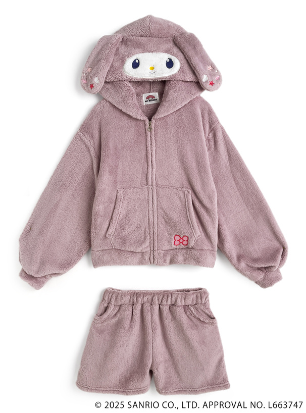 マイメロ　ボアソファ 激レア】Sanrio公式 マイメロディー フワフワボアソファ 1人用