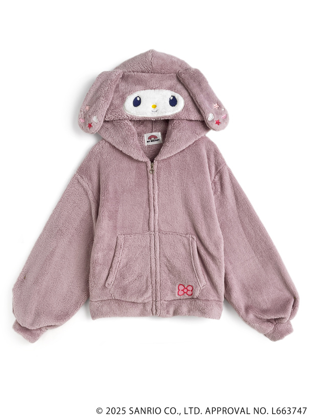 サンリオキャラクターズ マイメロディフードボアセットアップ[sf1174