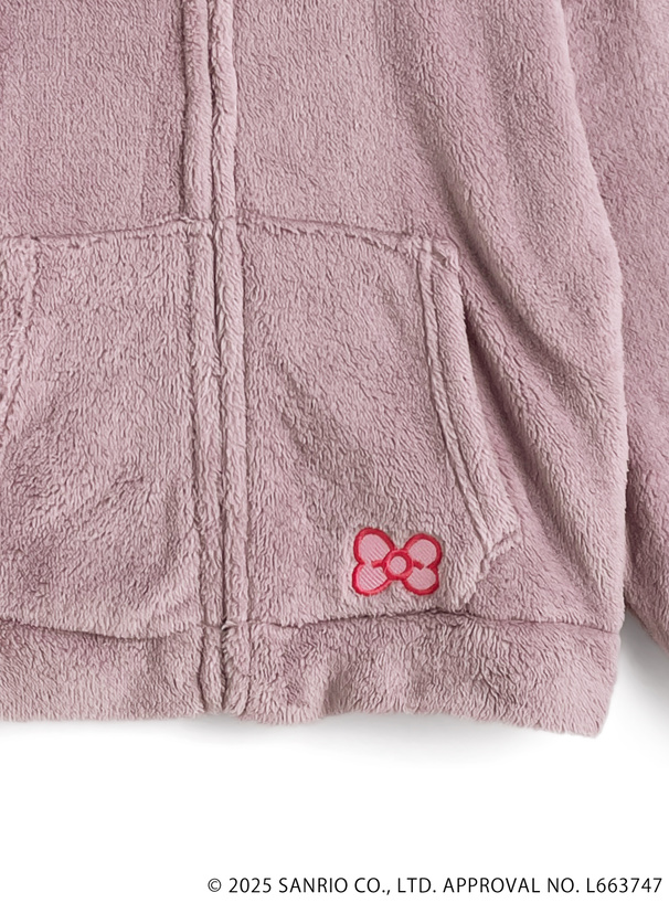 マイメロ サンリオキャラクターズ マイメロディフードボアセットアップ[sf1174