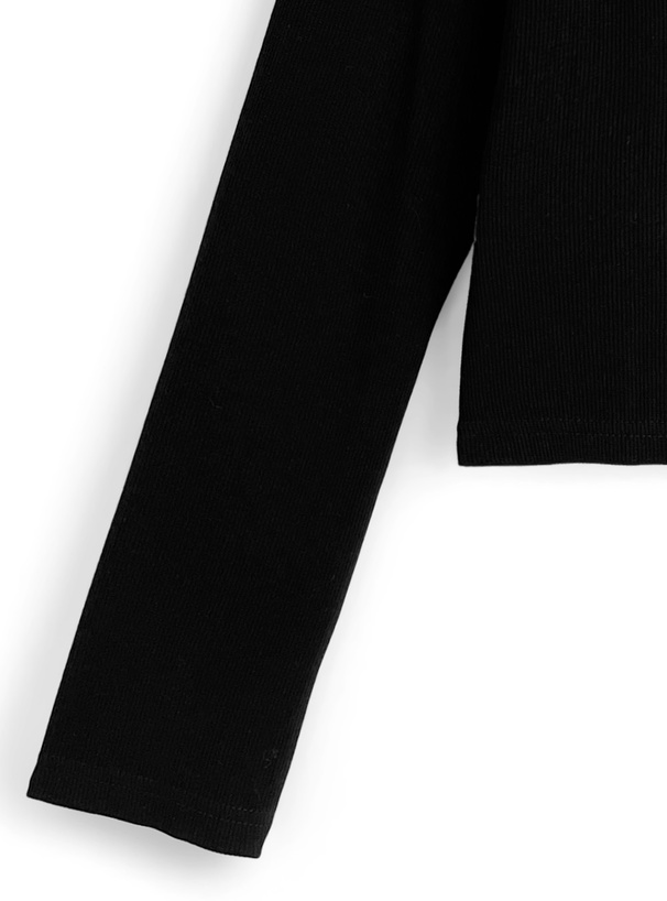 ビット付きレースクロスデザイントップス