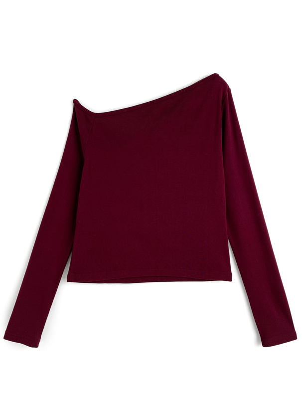 ピアスドレープワンショルダートップス