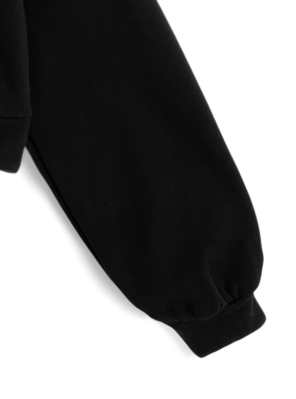 レオパード柄フードスウェットパーカー