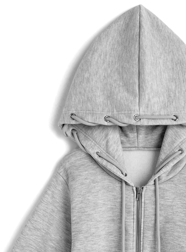 ダブルジップスウェットパーカー[sf1215] | レディースファッション