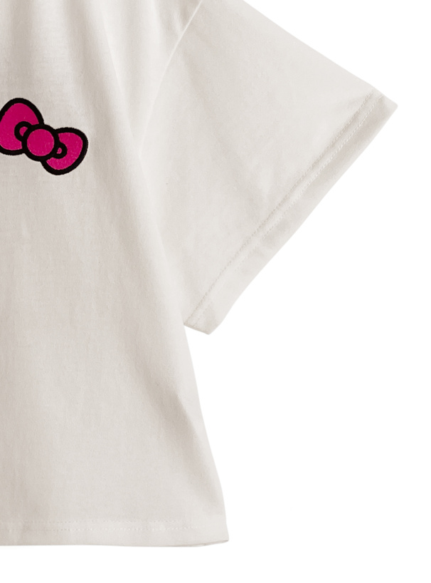 サンリオキャラクターズ　ハローキティ日焼けプリントTシャツ