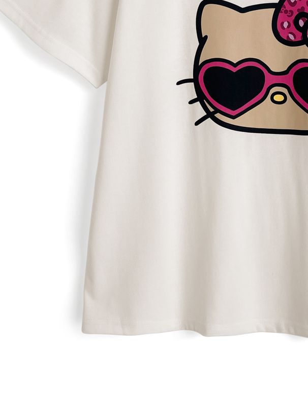 サンリオキャラクターズ　ハローキティサマービッグTシャツ