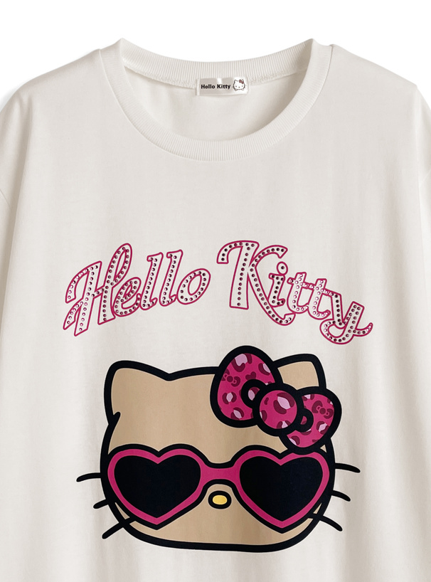 サンリオキャラクターズ　ハローキティサマービッグTシャツ