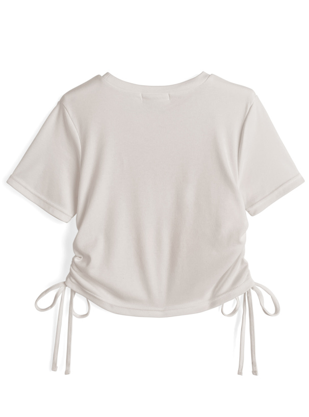 サンリオキャラクターズ　ハローキティドロストプリントTシャツ