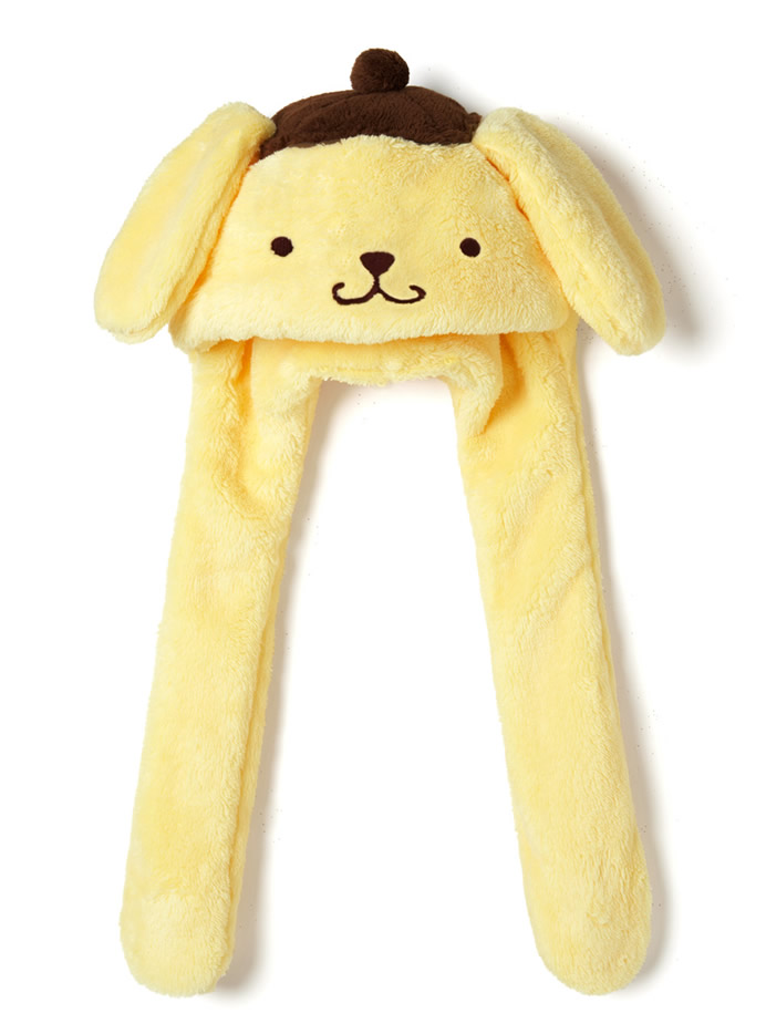 サンリオコラボ ポムポムプリンぴょこぴょこフードパーカー