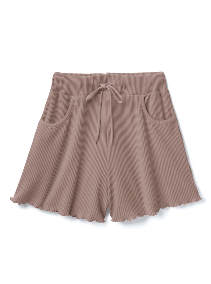 メロウフリルトップスXショートパンツセットアップ
