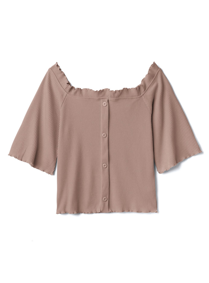 メロウフリルトップスXショートパンツセットアップ