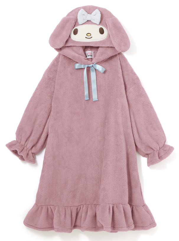 サンリオコラボ マイメロディもこもこなりきりワンピース